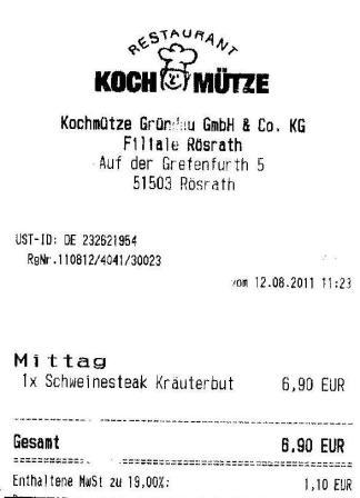 bwmf Hffner Kochmtze Restaurant